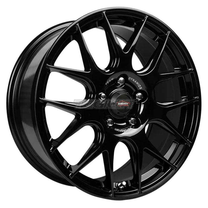 Team Dynamics Pro Y Spoke Alloy Wheel 18x8 ET42 5x112 Gloss Black 73mm CB