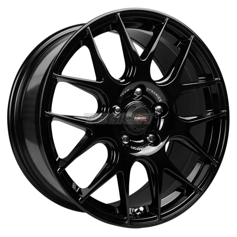 Team Dynamics Pro Y Spoke Alloy Wheel 18x8 ET45 5x120 Gloss Black 72mm CB