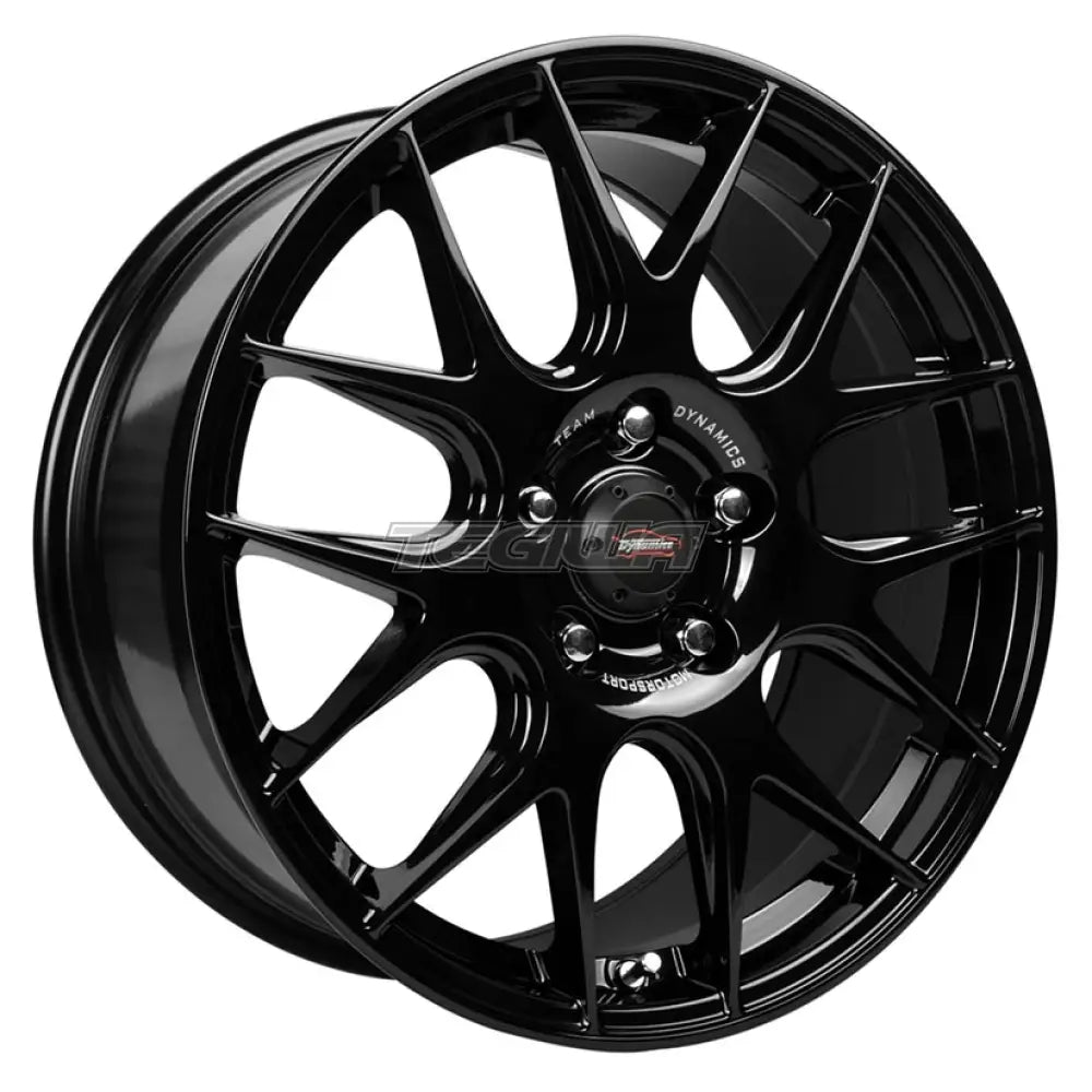 Team Dynamics Pro Y Spoke Alloy Wheel 18x8 ET45 5x114 Gloss Black 73mm CB
