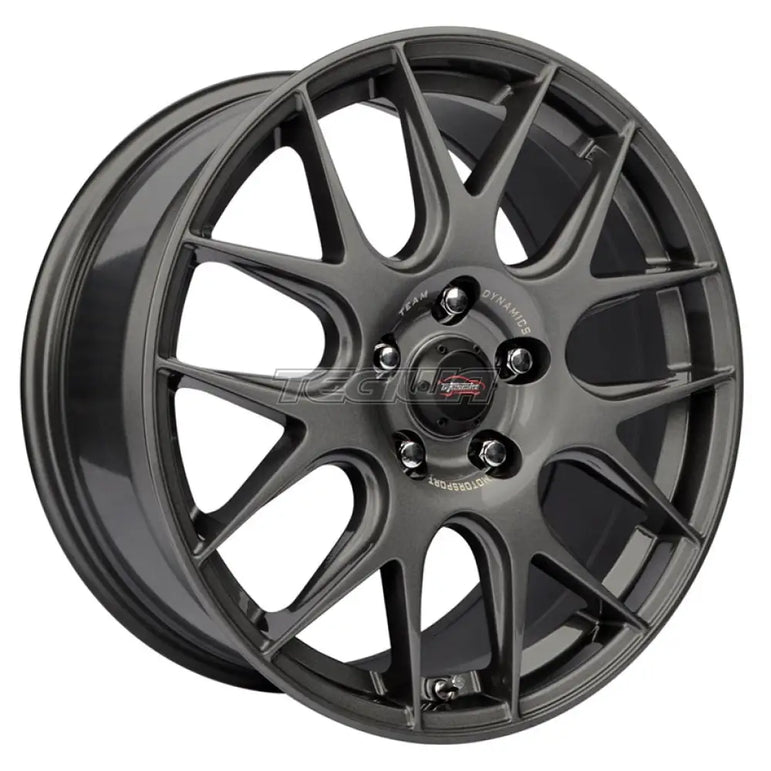 Team Dynamics Pro Y Spoke Alloy Wheel 18x8 ET45 5x108 Matt Gunmetal 73mm CB