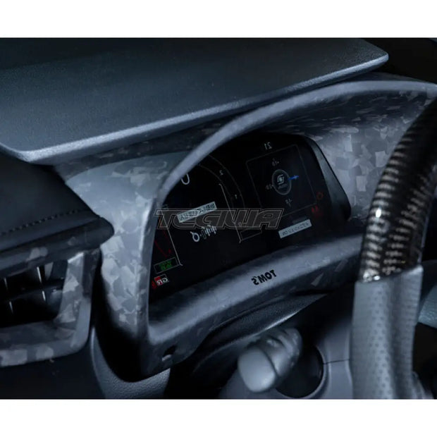 TOM'S Carbon Garnish Cluster Surround Panel LHD Toyota GR Corolla 22+