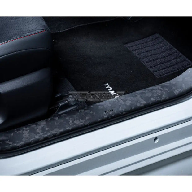TOM'S Carbon Garnish Door Scuff Front Toyota GR Corolla 22+