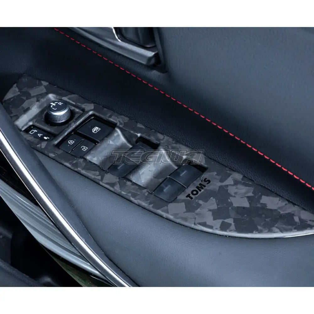 TOM'S Carbon Garnish Door Switch Panel Toyota GR Corolla 22+