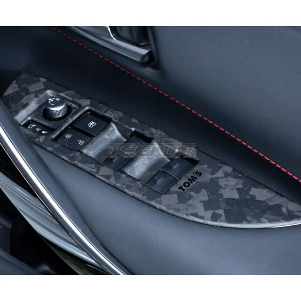 TOM'S Carbon Garnish Door Switch Panel Toyota GR Corolla 22+