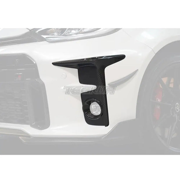 TOM'S Carbon Garnish Front Bumper Duct Cover Toyota GR Yaris 20+