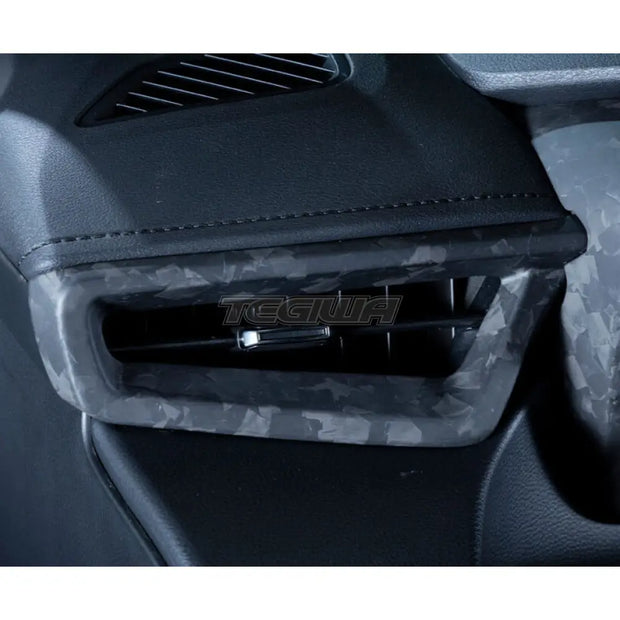TOM'S Carbon Garnish Front Vent Panel LHD Toyota GR Corolla 22+