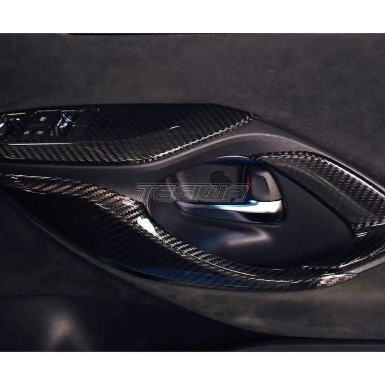 TOM'S Carbon Garnish Inner Door Handle Toyota GR Yaris 20+