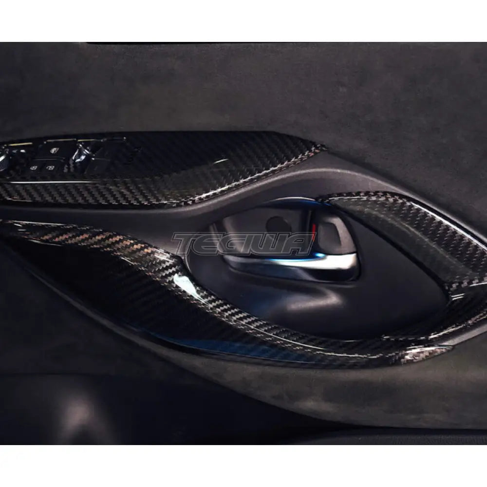 TOM'S Carbon Garnish Inner Door Handle Toyota GR Yaris 20+