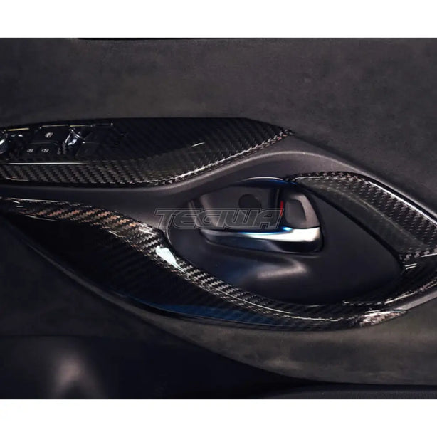 TOM'S Carbon Garnish Inner Door Handle Toyota GR Yaris 20+