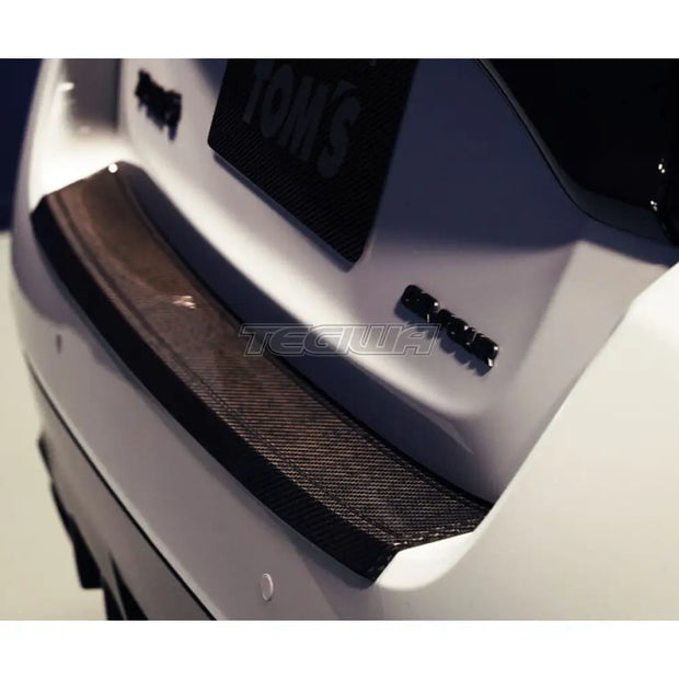 TOM'S Carbon Garnish Rear Bumper Step Guard Toyota GR Yaris 20+