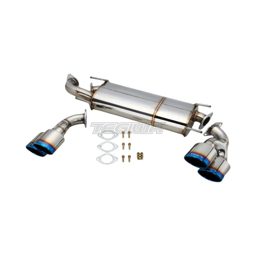 TOM'S Exhaust System  - 4 Titanium Tips Toyota GT86