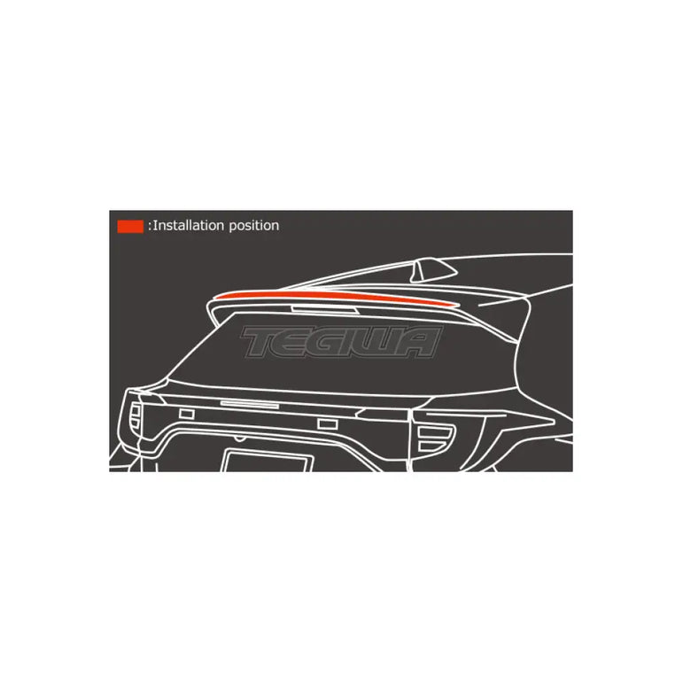 TRD Rear Spoiler Lip Toyota GR Yaris 24+ Gen 2