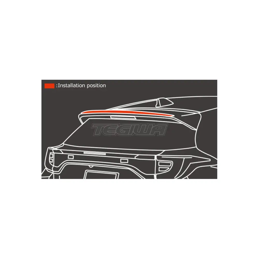 TRD Rear Spoiler Lip Toyota GR Yaris 24+ Gen 2