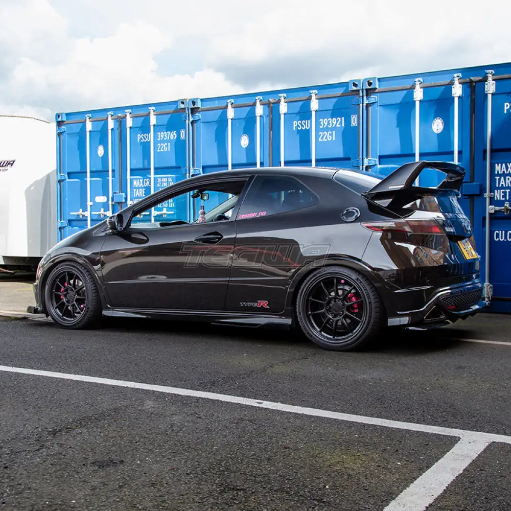TSW Imatra 5x114 18x8J ET35 Matt Black Honda Civic Type R FN2 FD2 (Track Fitment)