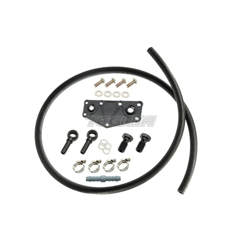 Verus Engineering Air Oil Seperator Coolant Add On Kit Honda Civic Type R FK8 17-21