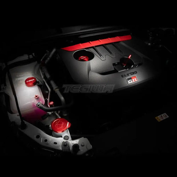Verus Engineering Anodized Engine Bay Cap Kit Toyota GR Corolla