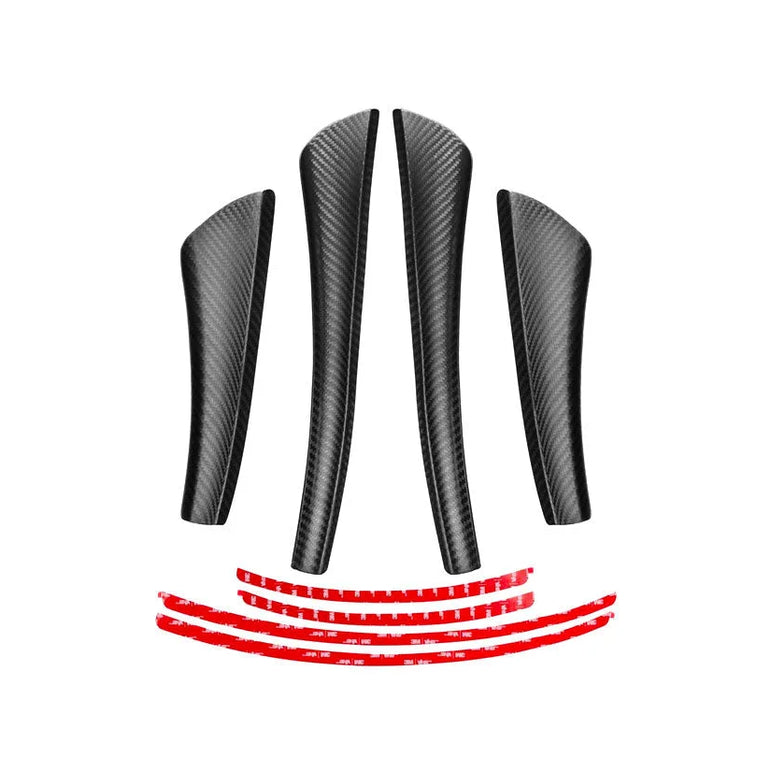 Verus Engineering Carbon Dual Element Dive Plane Canard Kit Porsche Cayman 718 GT4