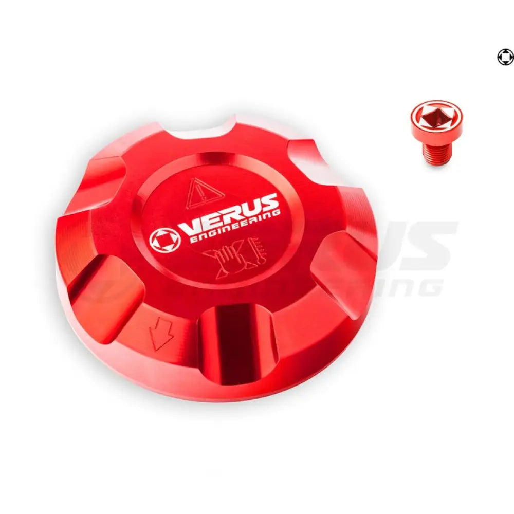 Verus Engineering Coolant Cap and Bleed Screw Combo Anodized Toyota GR Supra 22+