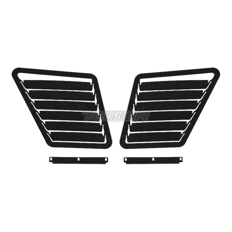 Verus Engineering Hood Louver Vent Kit Ford Fiesta ST 180 MK7 - Black