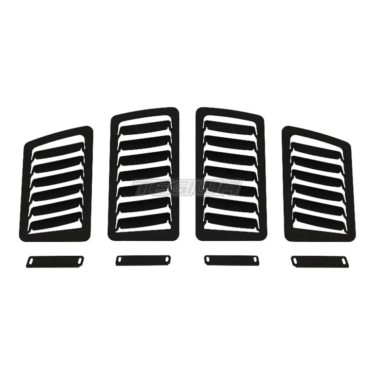 Verus Engineering Slanted Hood Louver Kit - Toyota Subaru BRZ/FRS/GT86