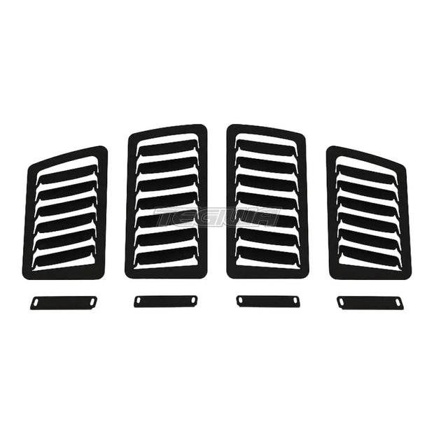 Verus Engineering Slanted Hood Louver Kit - Toyota Subaru BRZ/FRS/GT86