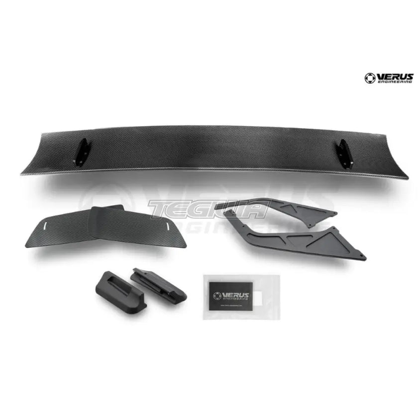 Verus Engineering UCW Rear Wing Carbon Endplate Honda Civic FK8 Type R