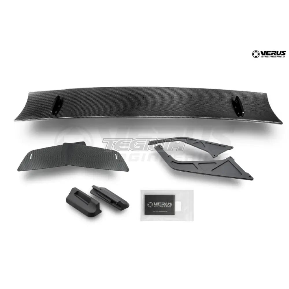 Verus Engineering UCW Rear Wing Carbon Endplate Honda Civic FK8 Type R