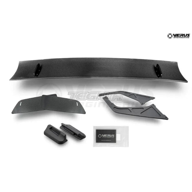 Verus Engineering UCW Rear Wing Carbon Endplate Honda Civic FK8 Type R