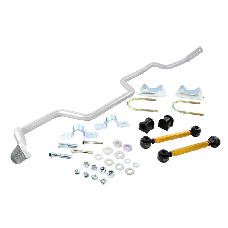 Whiteline Anti-Roll Bar Stabiliser Kit 27mm Excludes Convertible Ford USA Mustang V6 04-10