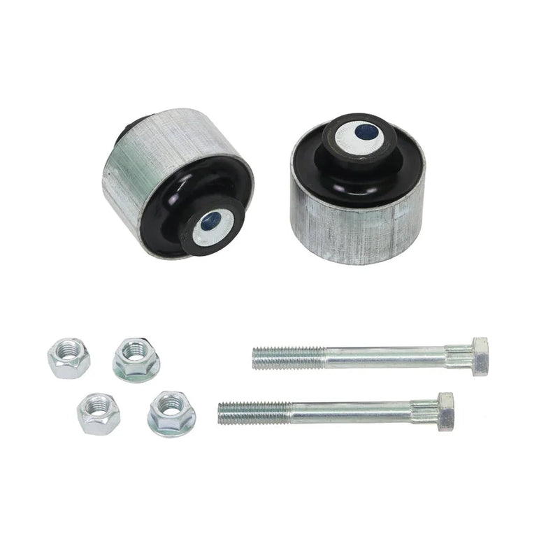 Whiteline Caster Kit - Front Radius Arm Lower Bushing 76mm L Crush Tube 1.5deg Caster BMW 1 Series E87 04-19 Motorsport Version