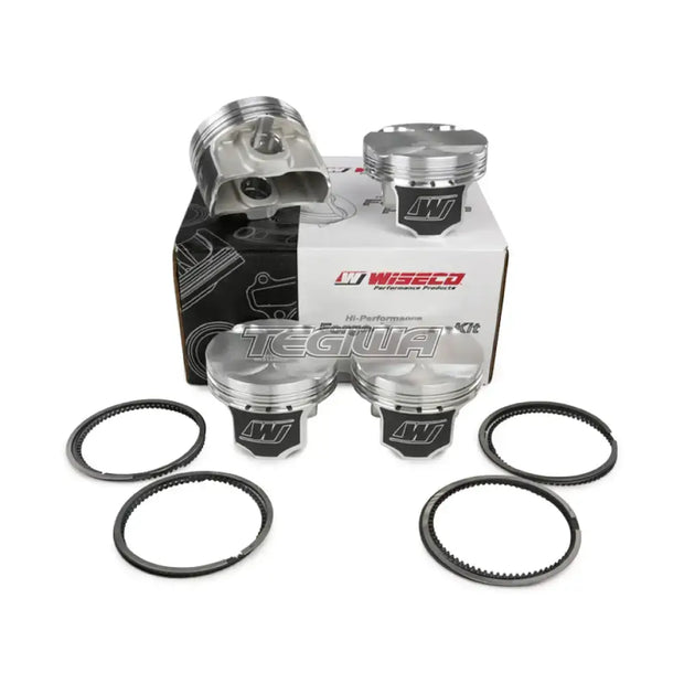 Wiseco Piston Kit For Honda B20B - Bore Size: 85mm Bore/1mm Oversize | Compression Ratio: 13.1 - CLEARANCE SALE