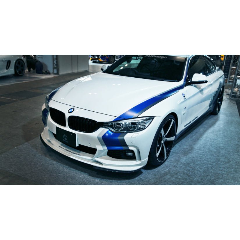 3Ddesign Front Splitter BMW 4 Series F32 F36 - Image 3