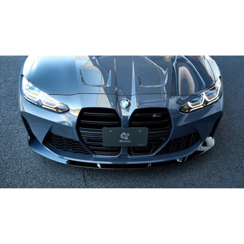 3Ddesign Front Splitter Gloss Black BMW M3 M4 G80 G82 G83 - Image 4