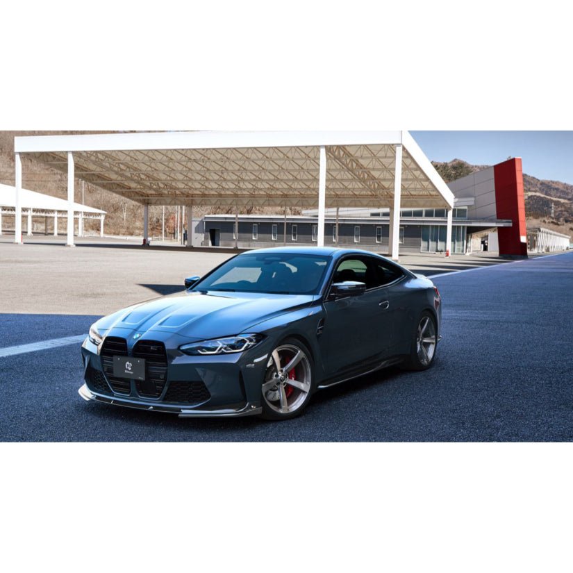 3Ddesign Front Splitter Gloss Black BMW M3 M4 G80 G82 G83 - Image 8