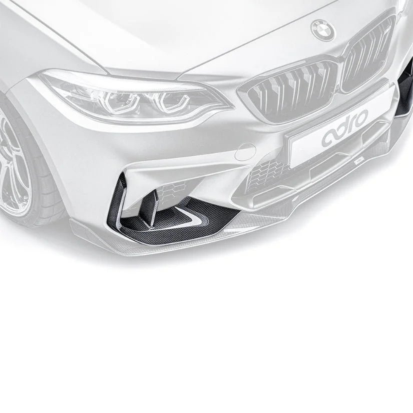 adro-carbon-fibre-front-lip-air-duct-bmw-f87-m2-splitters-546.jpg ADRO Carbon Fibre Front Lip & Air Duct BMW F87 M2 - Image 5