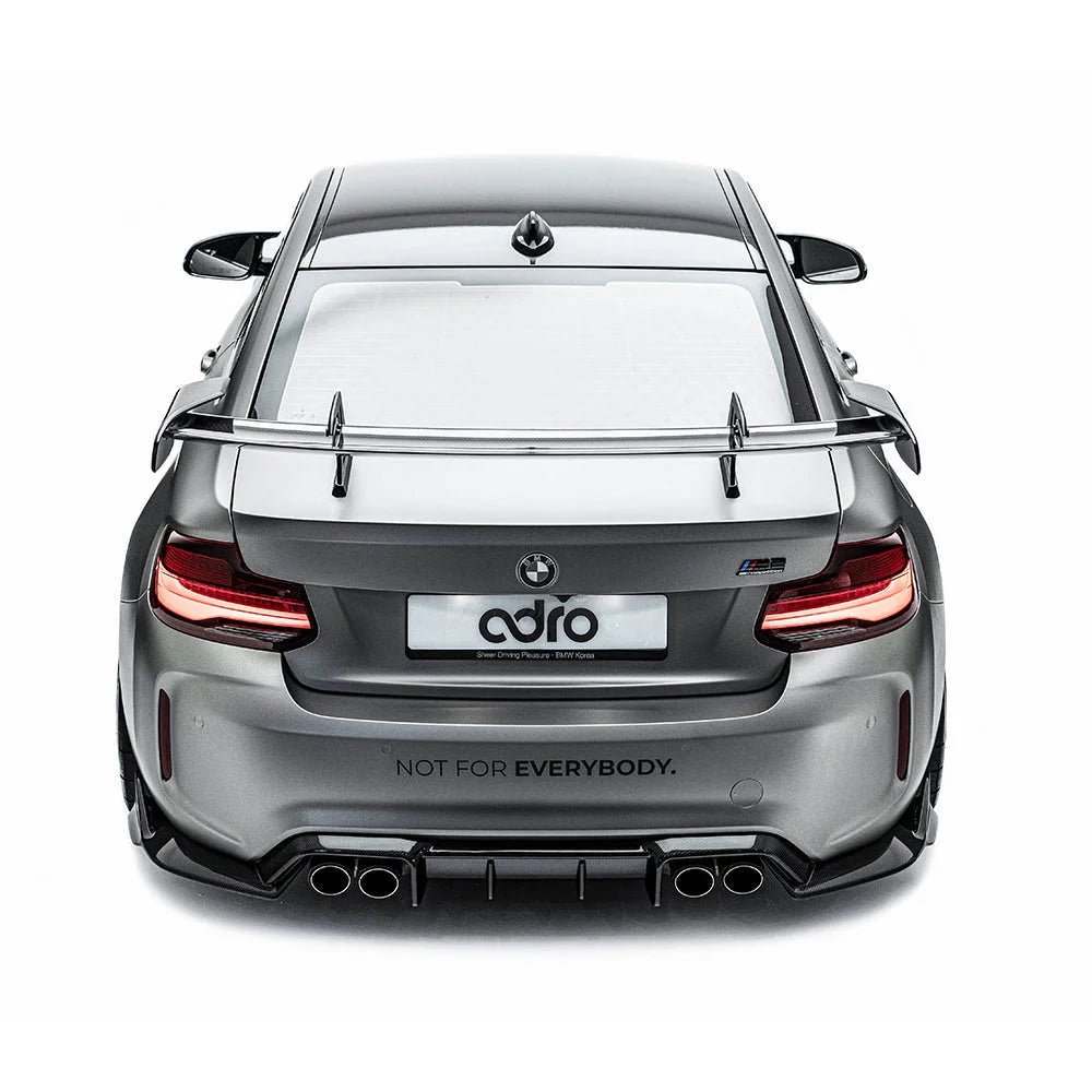 ADRO Carbon Fibre Rear Diffuser BMW F87 M2 16-21 - Image 2