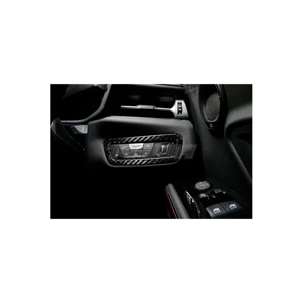 Axis Parts Carbon Cluster Switch Panel Cover Toyota Supra MK5 A90 - Image 2