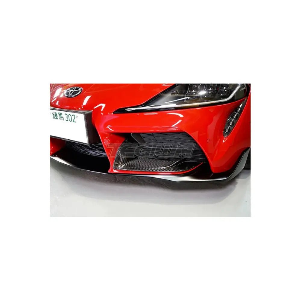 axis-parts-carbon-front-duct-lower-trims-toyota-supra-mk5-a90-lights-accessories-725.jpg Axis Parts Carbon Front Duct Lower Trims Toyota Supra MK5 A90 - Image 2