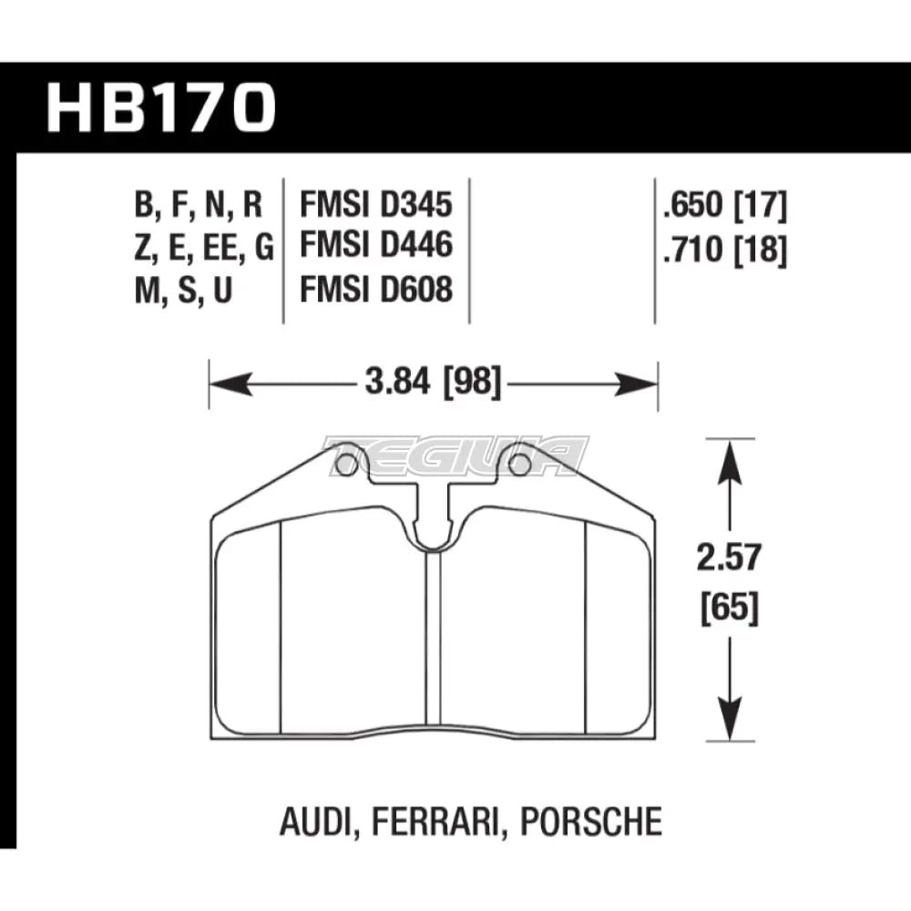 hawk-performance-hps-high-street-brake-pads-rear-hb170f-650-441.jpg HAWK Performance HPS High Performance Street Brake Pads Rear - HB170F.650 - Image 2