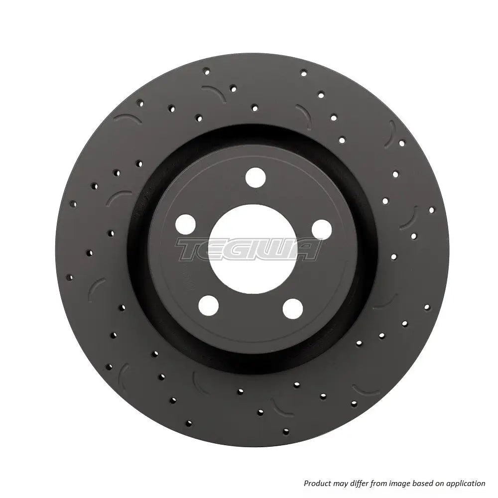 HAWK Performance Talon Slotted & Drilled Brake Discs Front - HTC4775 - Image 2