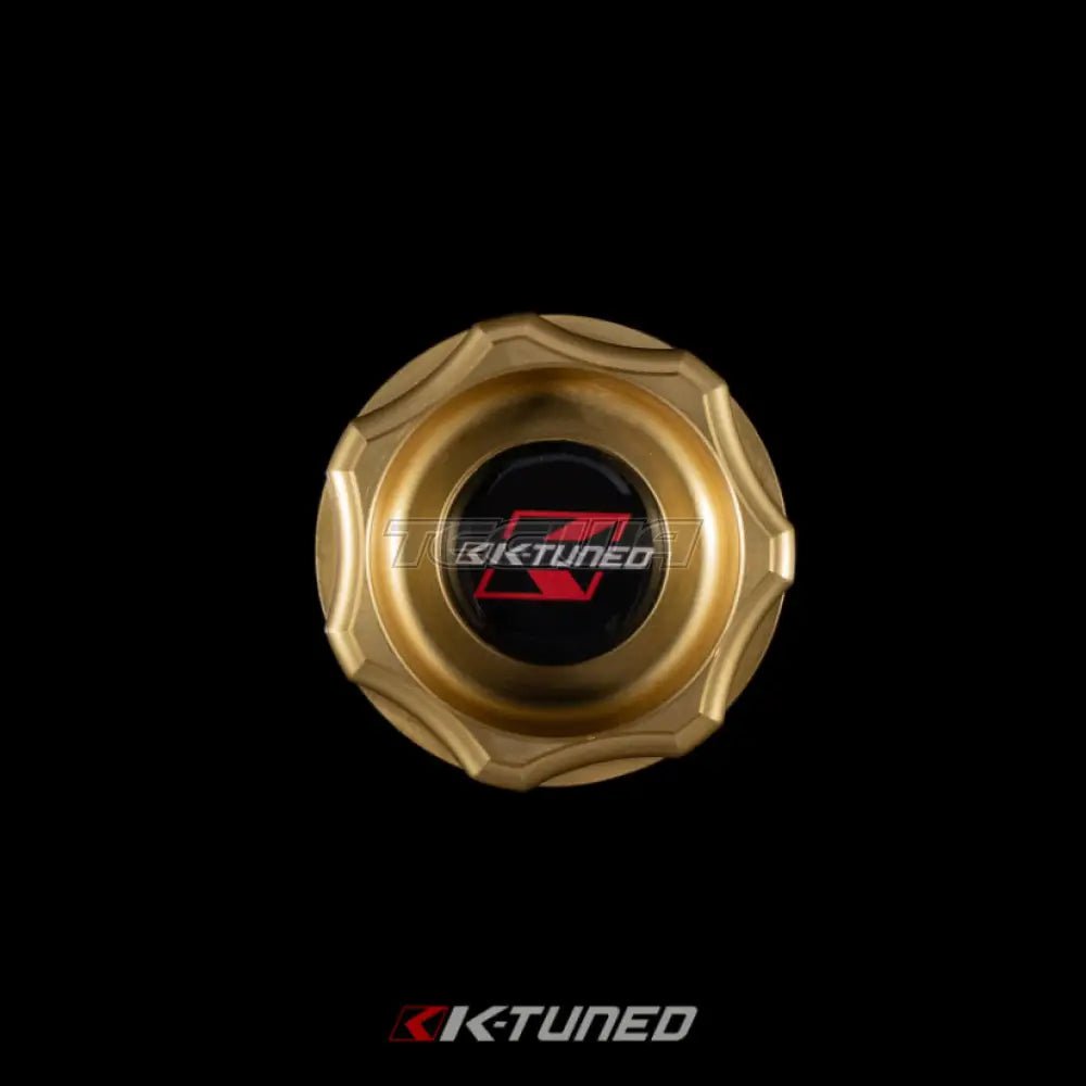 k-tuned-billet-oil-cap-honda-fitment-gold-engine-bay-927.jpg K-Tuned Billet Oil Cap Honda Fitment - Image 2