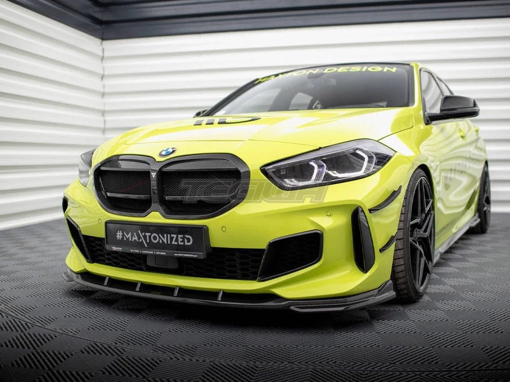 maxton-design-carbon-fiber-front-bumper-side-vents-bmw-1-series-f40-m-pack-m135i-bumpers-body-kits-916.jpg Maxton Design Carbon Fiber Front Bumper Side Vents BMW 1-Series F40 M-Pack M135i - Image 2