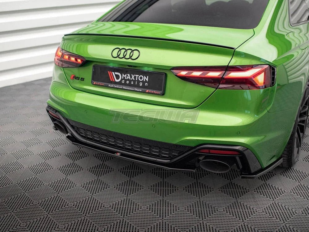 maxton-design-central-rear-splitter-audi-rs5-f5-facelift-gloss-black-splitters-skirts-diffusers-390.jpg Maxton Design Central Rear Splitter Audi RS5 F5 Facelift - Image 3