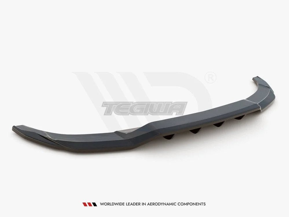 maxton-design-central-rear-splitter-vertical-bars-audi-a3-s-line-sportback-8y-2020-gloss-black-splitters-skirts-diffusers-376.jpg Maxton Design Central Rear Splitter Vertical Bars Audi A3 S-line Sportback 8Y 2020- - Image 4