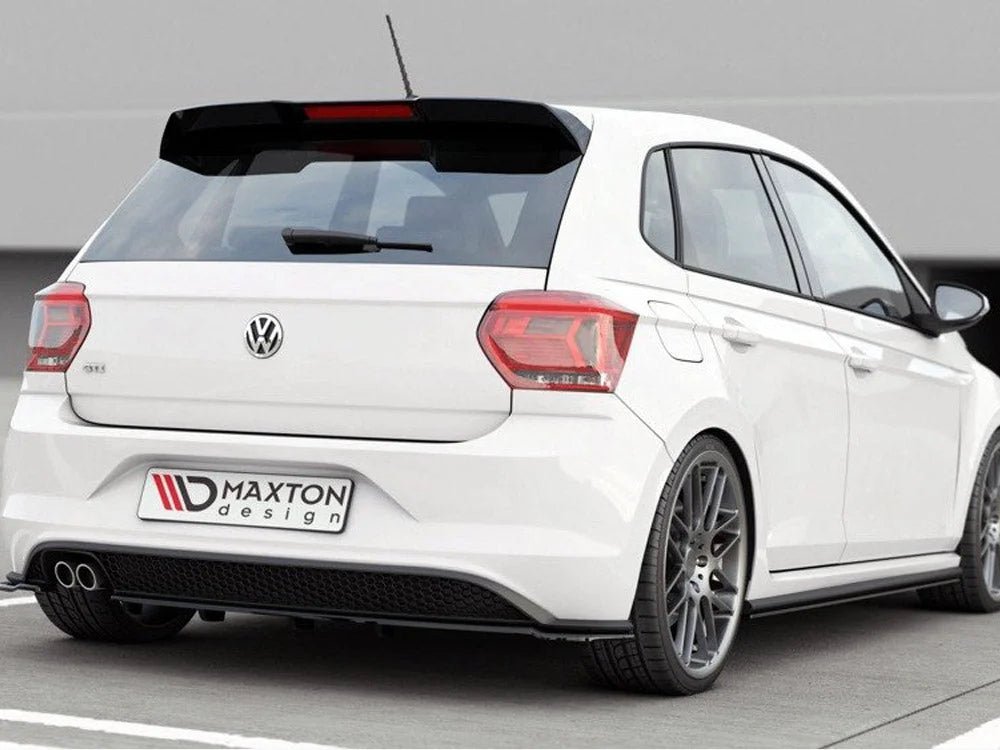 maxton-design-central-rear-splitter-w-vertical-bars-volkswagen-polo-mk6-gti-17-21-gloss-black-splitters-skirts-diffusers-585.jpg Maxton Design Central Rear Splitter W Vertical Bars Volkswagen Polo MK6 GTI 17-21 - Image 3
