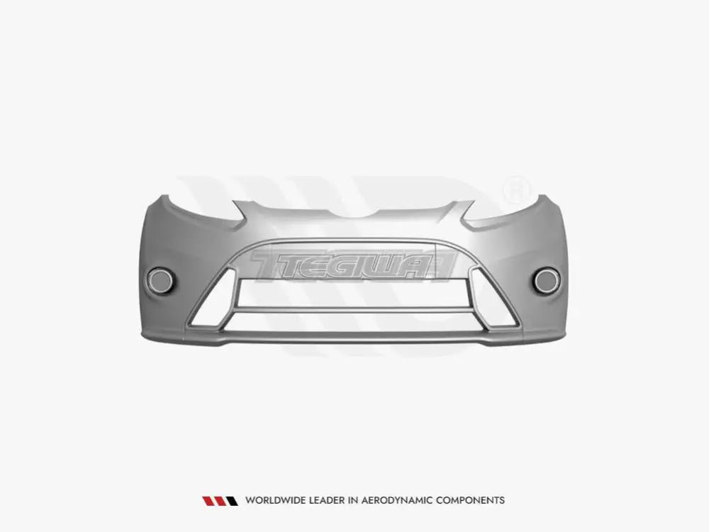 Maxton Design Front Bumper Ford Fiesta MK7 Focus RS Style - Image 3