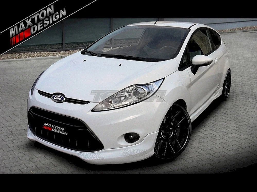 Maxton Design Front Bumper Spoiler Ford Fiesta MK7 - Image 2