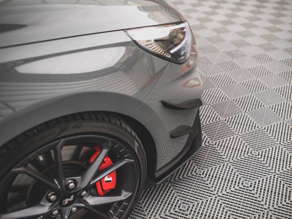 Maxton Design Front Bumper Wings Canards Hyundai I30 N Hatchback fastback MK3 Facelift 2020- - Image 5