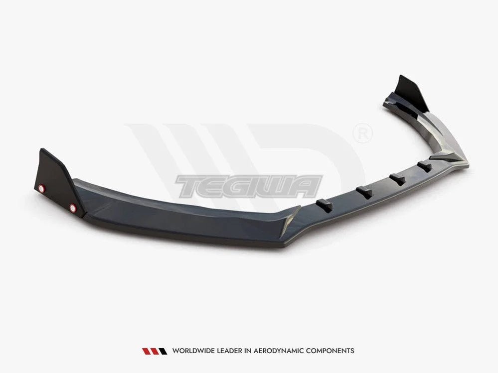 maxton-design-front-splitter-flaps-v-4-ford-fiesta-mk8-st-line-2017-gloss-black-splitters-skirts-diffusers-313.jpg Maxton Design Front Splitter +flaps V.4 Ford Fiesta MK8 ST ST-Line 2017- - Image 4