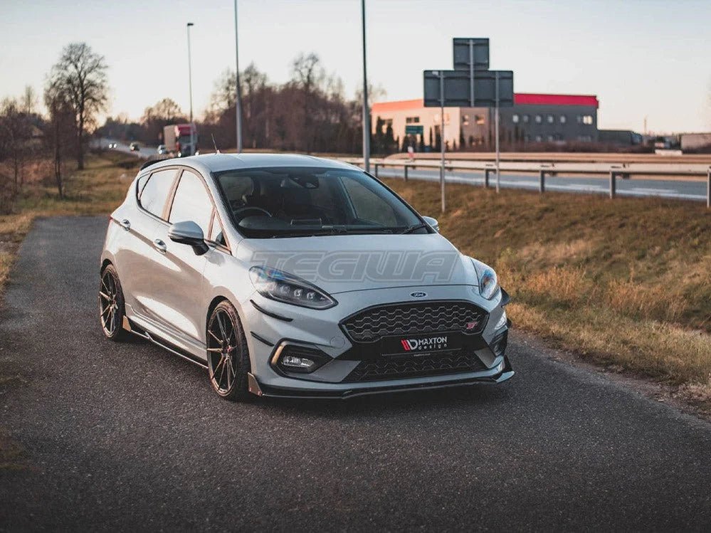 maxton-design-front-splitter-flaps-v-4-ford-fiesta-mk8-st-line-2017-gloss-black-splitters-skirts-diffusers-766.jpg Maxton Design Front Splitter +flaps V.4 Ford Fiesta MK8 ST ST-Line 2017- - Image 2